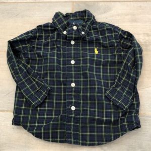 Ralph Lauren baby Button down shirt size 9 months
